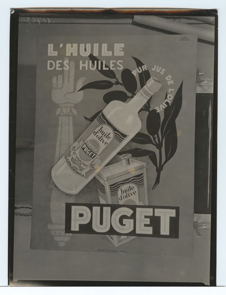 André Giroux, Entreprise Adolphe Puget Marseille, l'huile des huiles