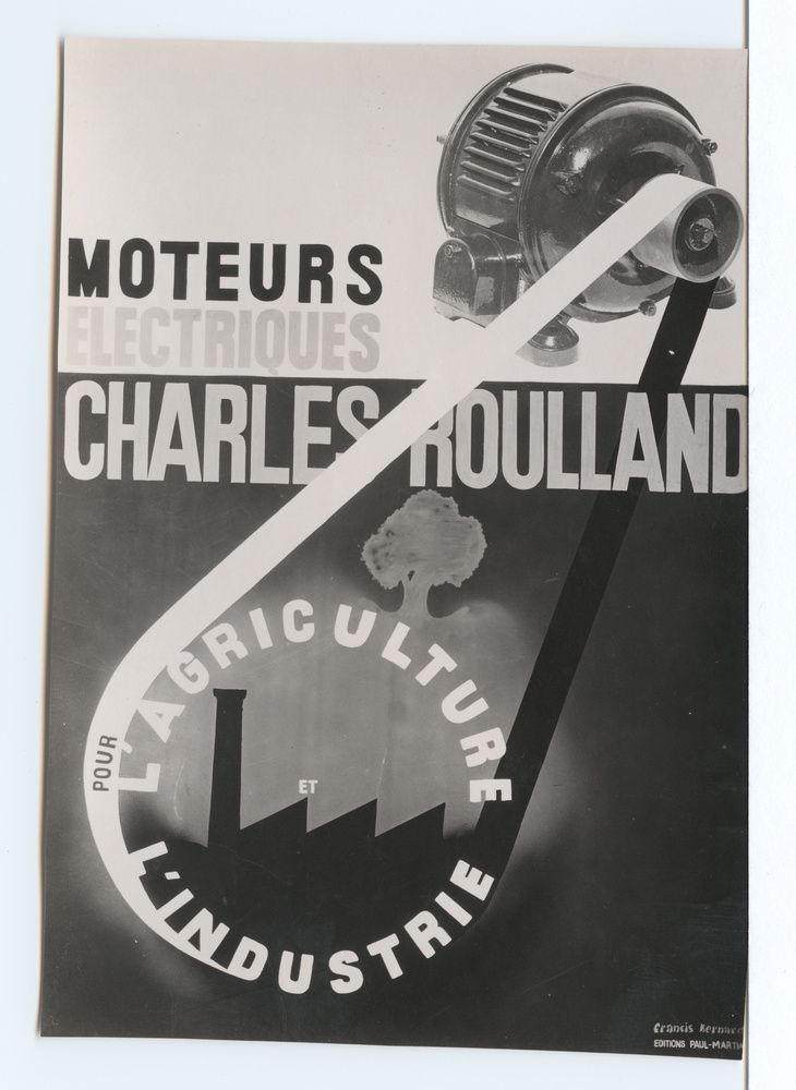 Francis Bernard, Charles Roulland moteurs électriques pour l'agriculture et l'industrie