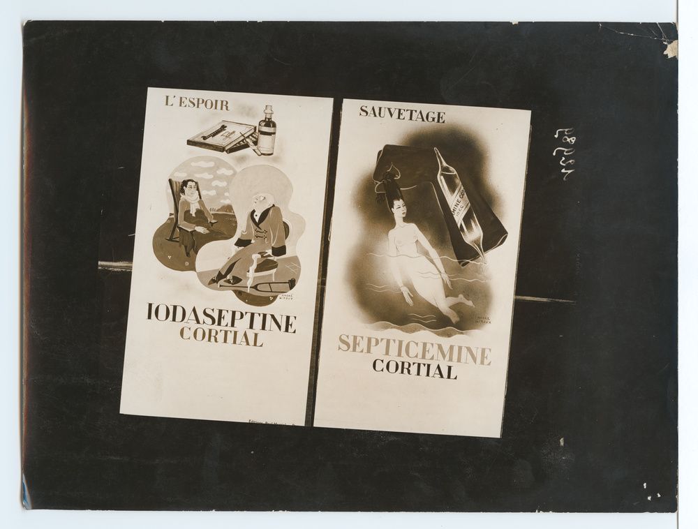 André Giroux, L'espoir Iodaseptine Cortial. André Giroux, Sauvetage, Septicemine Cortial
