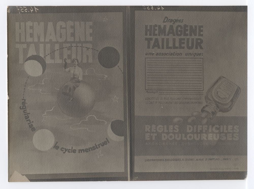 Laboratoires biologiques Paris, Dragées Hémagène tailleur