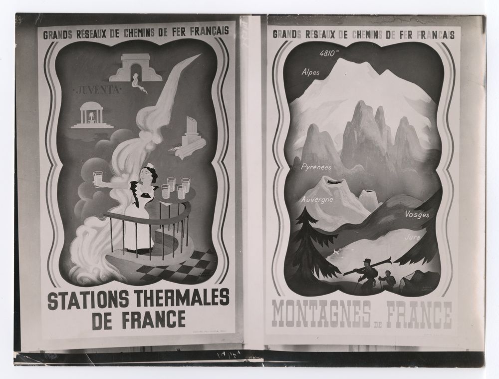 Grands réseaux de chemins de fer français, Stations thermales de France, Montagnes de France