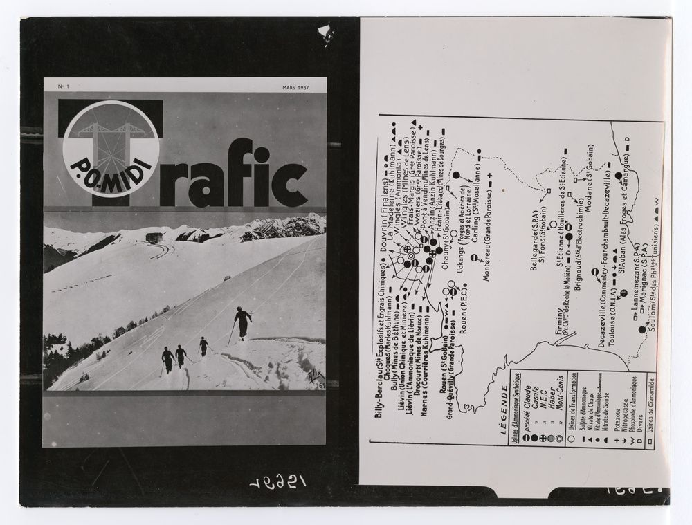 P.O.-Midi Trafic mars 1937. Sans titre