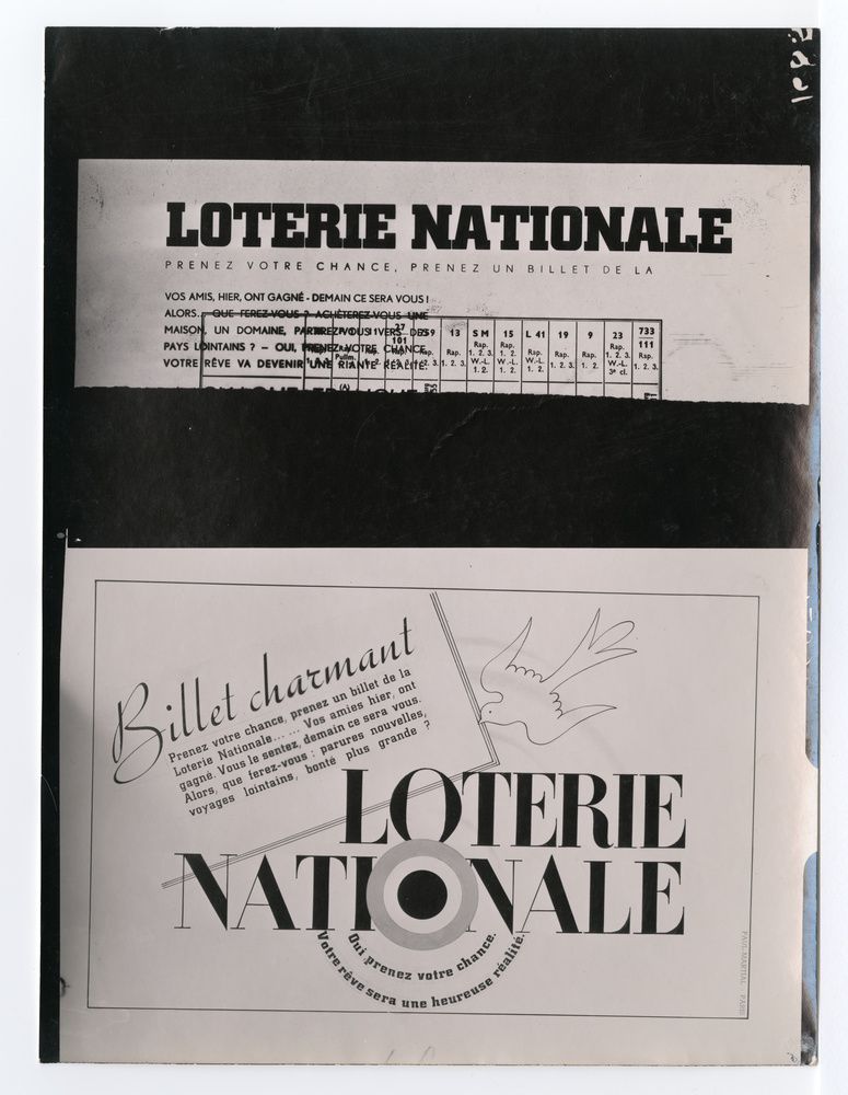 Loterie nationale billet charmant