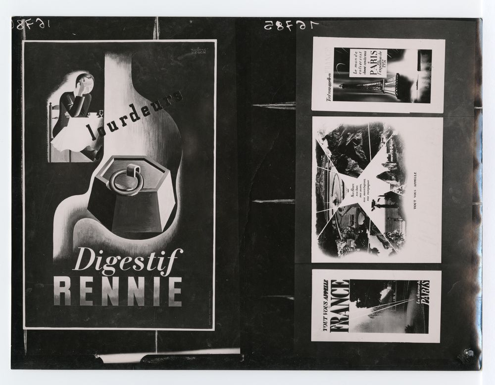 Roland Hugon, Digestif Rennie. Tout vous appelle en France, Paris exposition de 1937