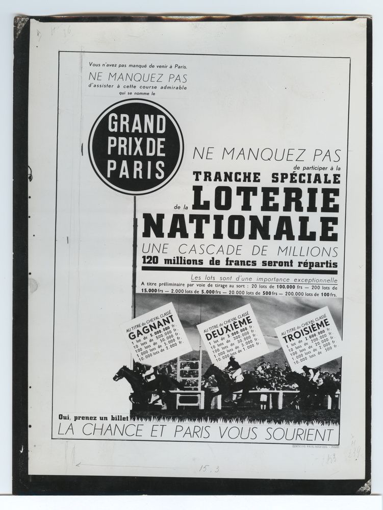 Loterie nationale, Grand prix de Paris