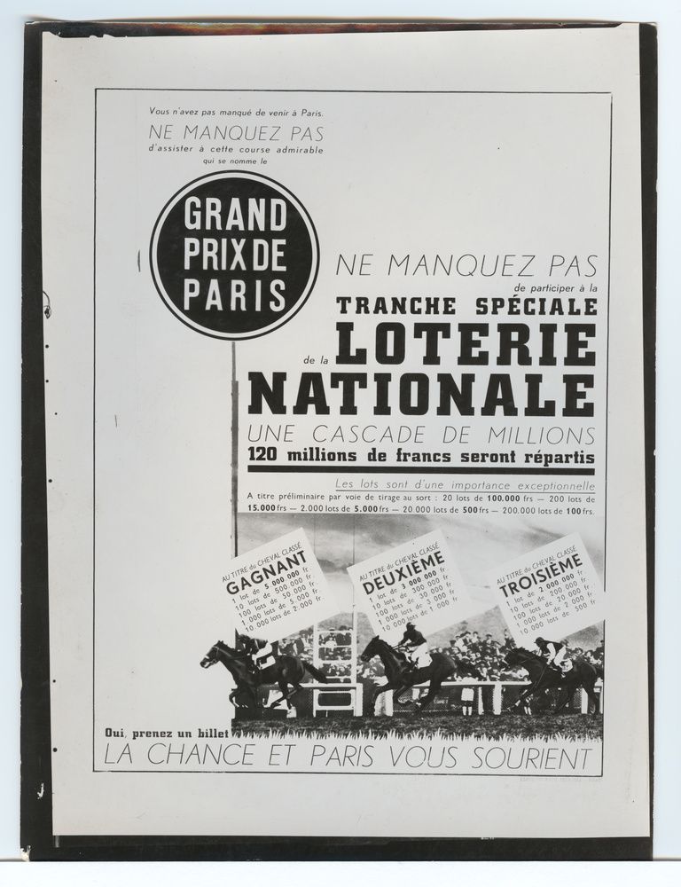 Loterie nationale, Grand prix de Paris