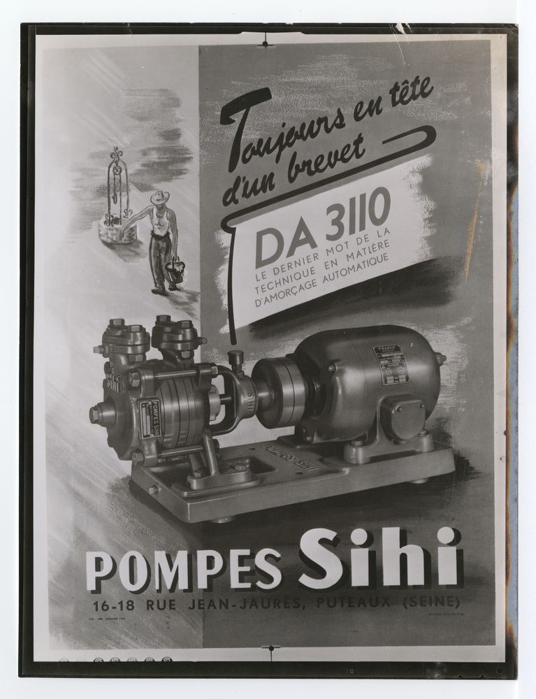 SIHI, Puteaux Seine, Pompes Sihi, 1949