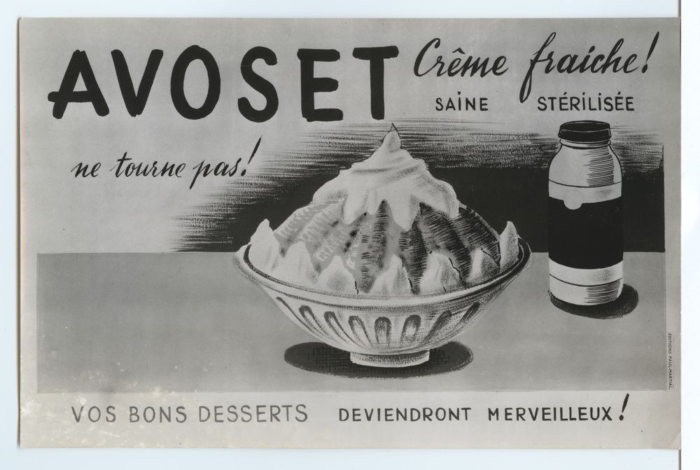 Avoset, Crème fraiche saine stérilisée ne tourne pas!