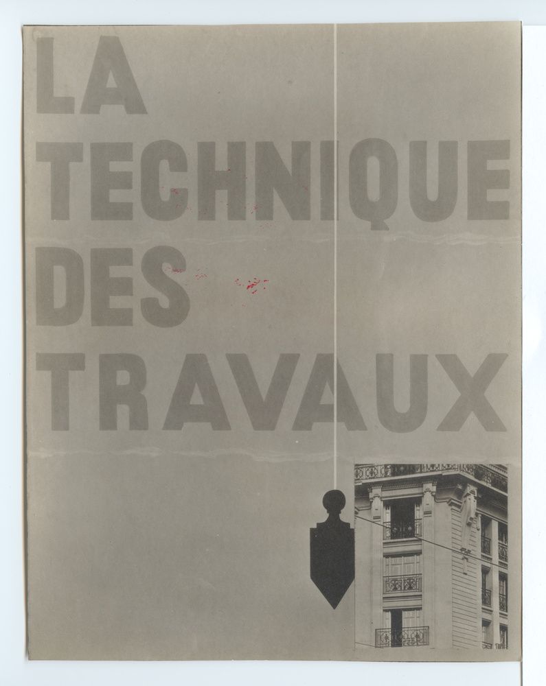 La technique des travaux