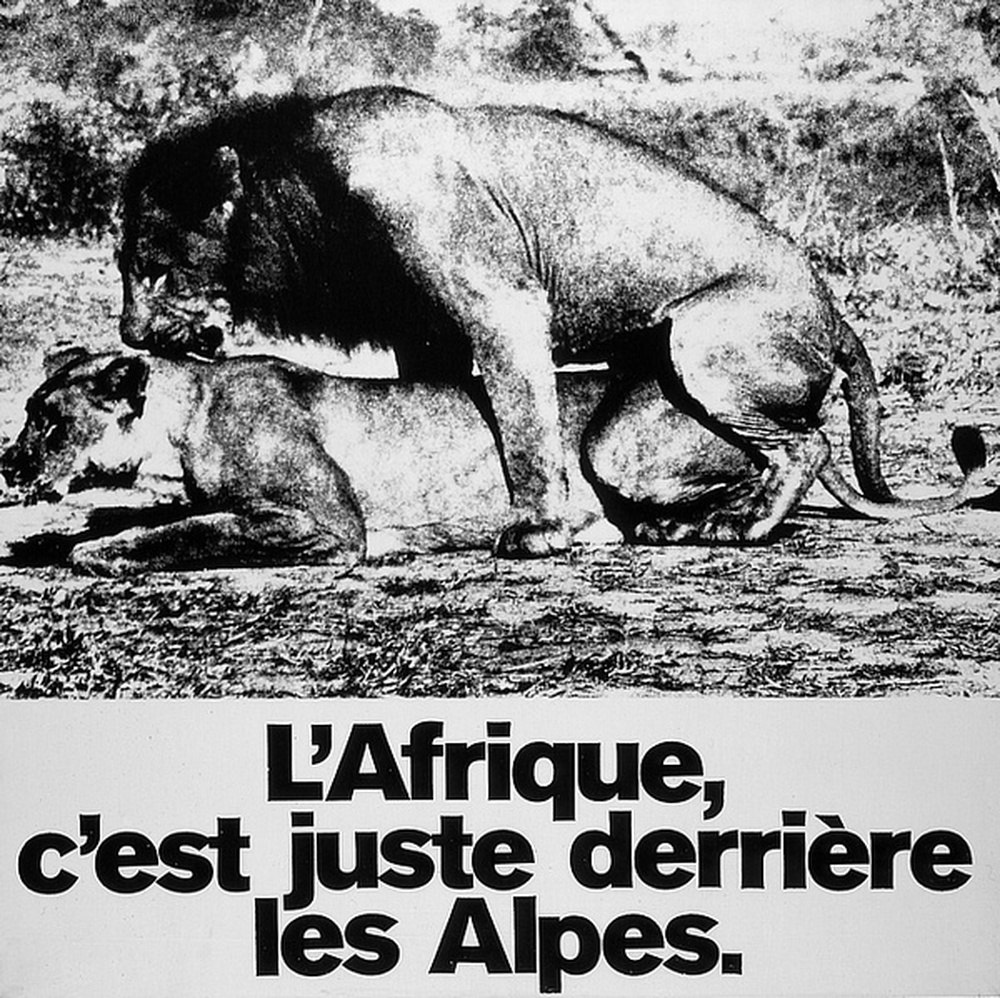 L'Afrique, c'est juste derrière les Alpes