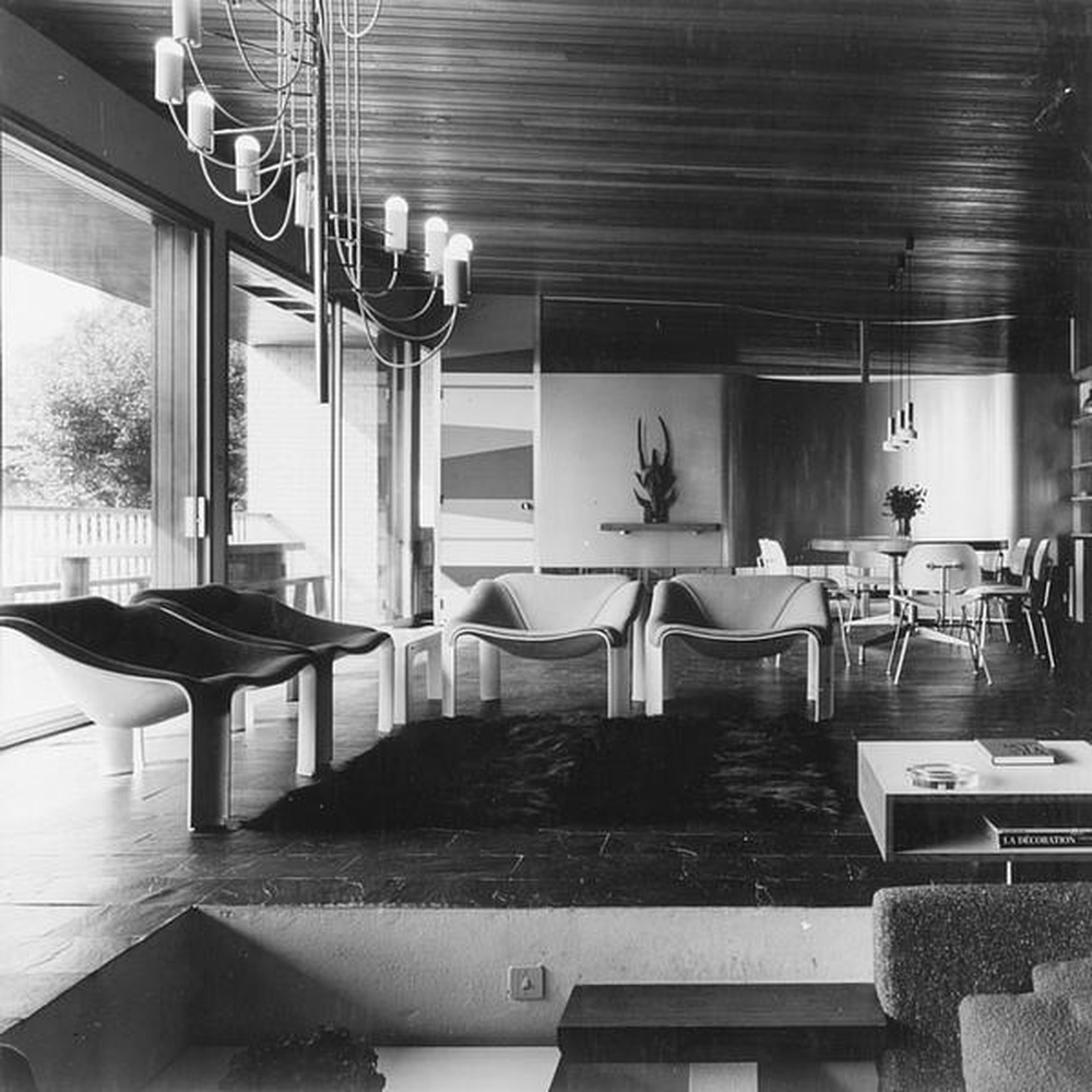 Maison de la famille Lévy à Esbly, Seine-et-Marne, 1968