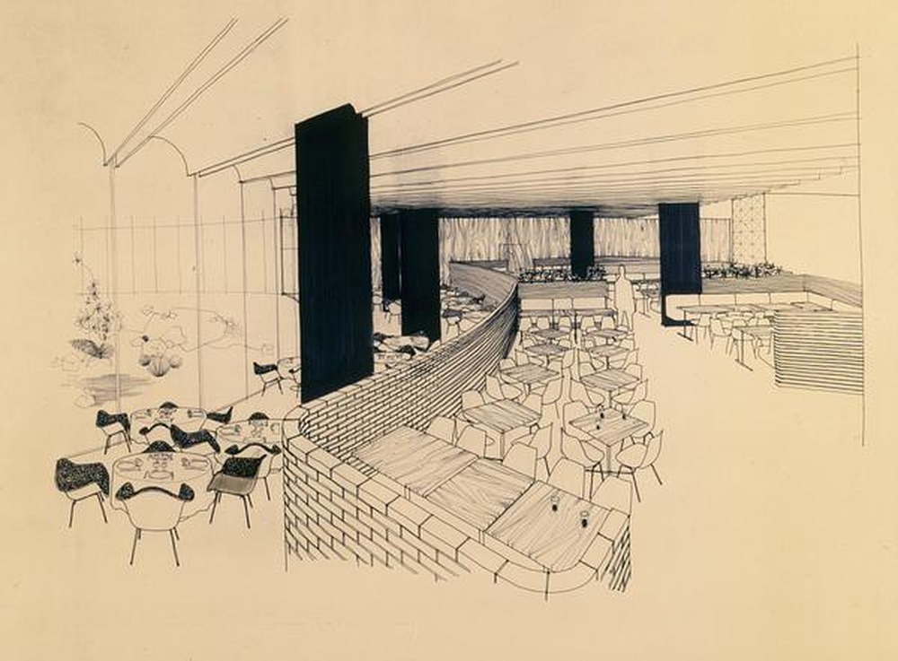 Hôtel, Porte Maillot, Paris, salle de restaurant