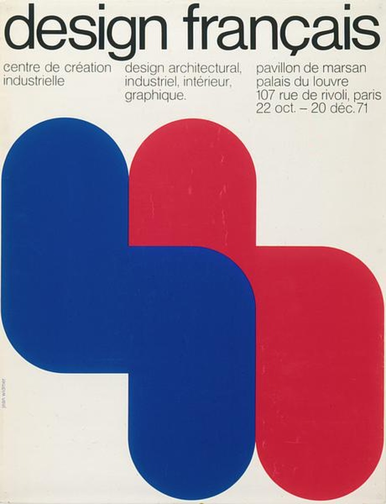 Affiche Design français