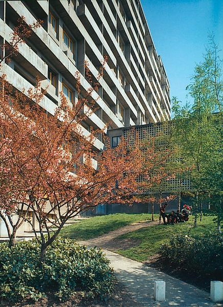 Saint-Etienne : Beaulieu, espaces verts et façades