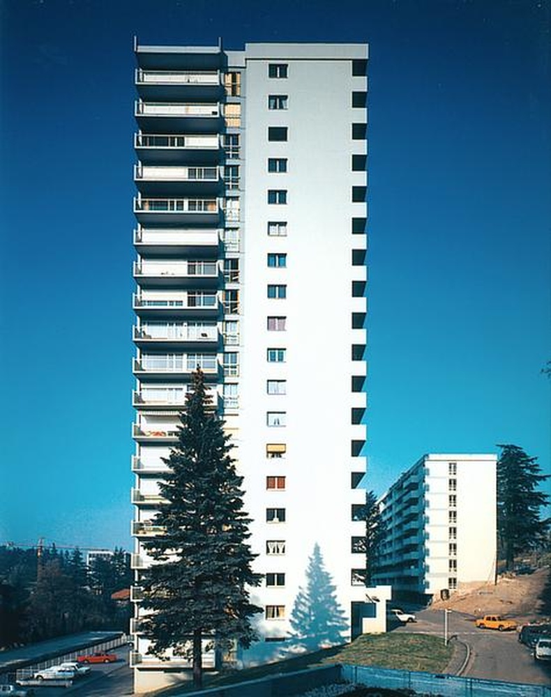 Saint-Etienne : Parc Landais, Parc du Portail Rouge, immeubles