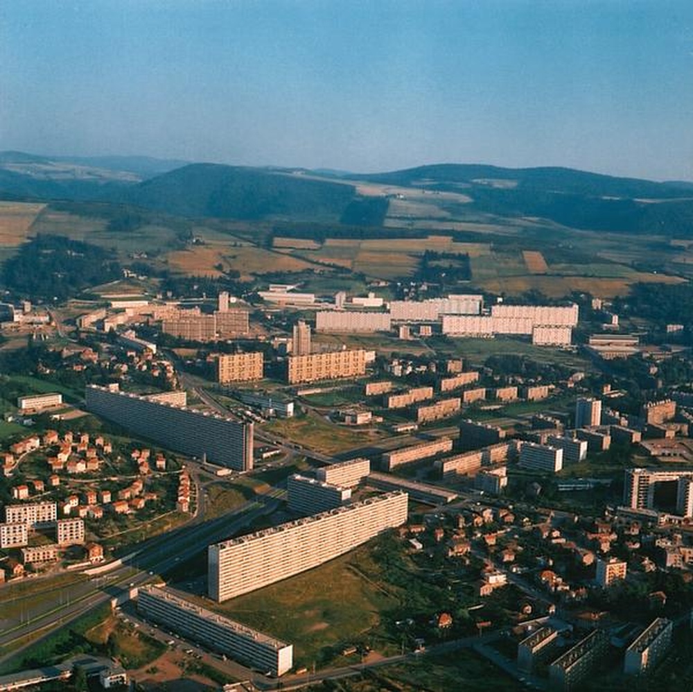 Saint-Etienne : La Métare, vue aérienne