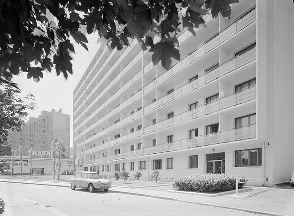 Saint-Etienne : quartier de Beaulieu, boulevard Karl Marx