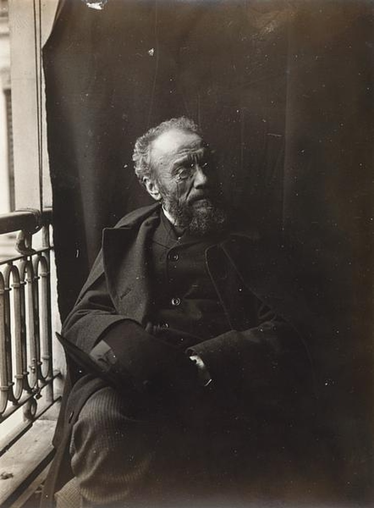 Portrait de Jean-Paul Laurens à Paris