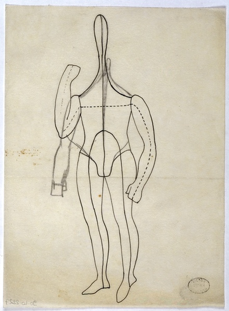 Dessin appartenant à la série Anatomie du désir