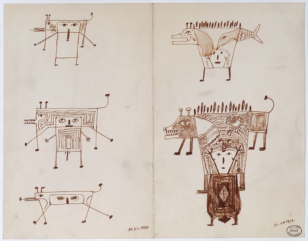 Sans titre, 31. XII. 1950.