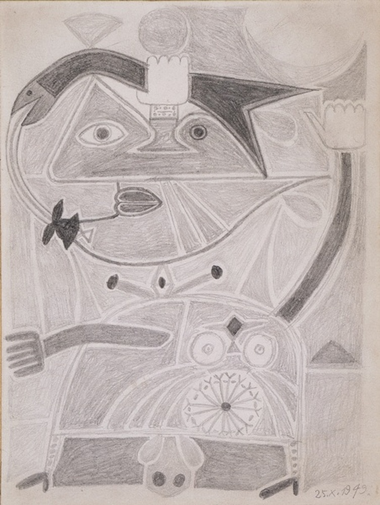 Sans titre, 25. X. 1949