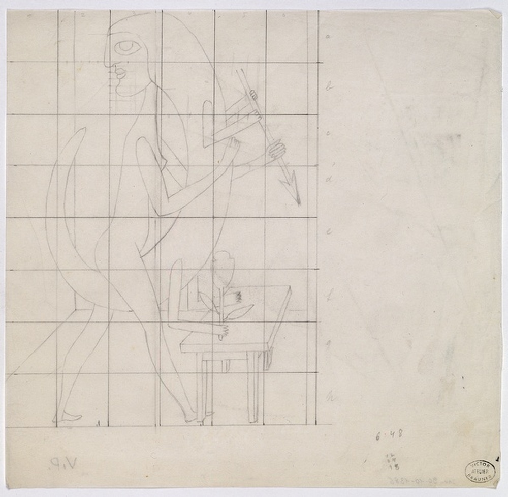 Etude préparatoire pour Stable, Instable, 1941