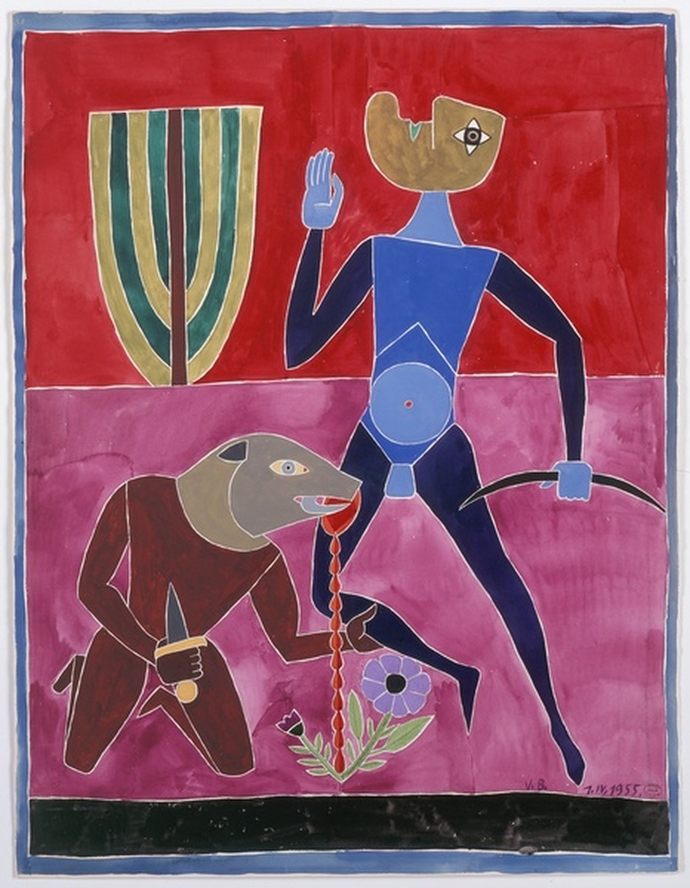 Sans titre, 1. IV. 1955