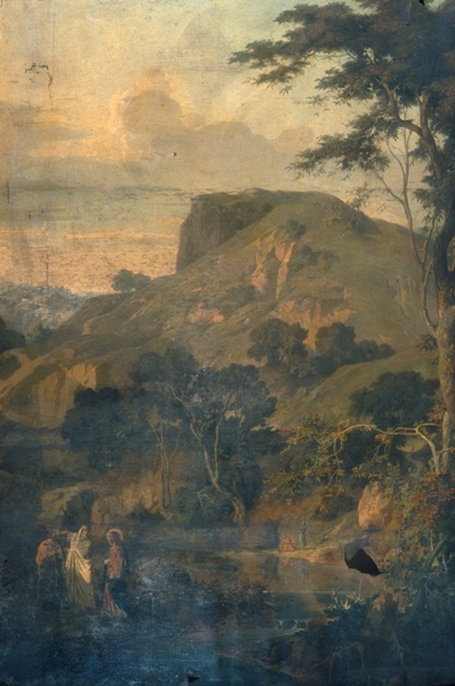 Jésus sur les bords du Jourdain