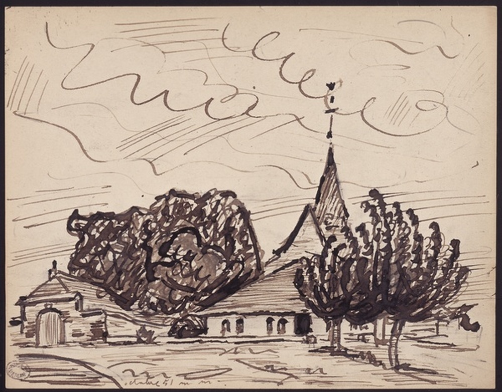 L'église de campagne 1951