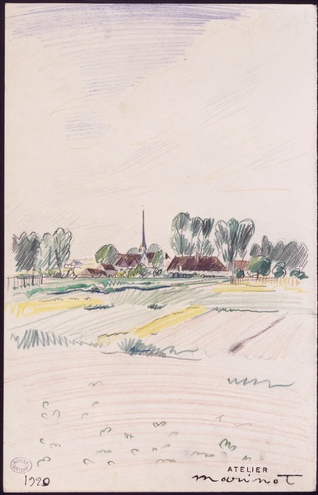 Paysage à Saint-André 1920