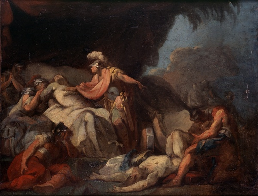 Achille déposant le corps d'Hector aux pieds de Patrocle ou Lamentation sur le corps de Patrocle