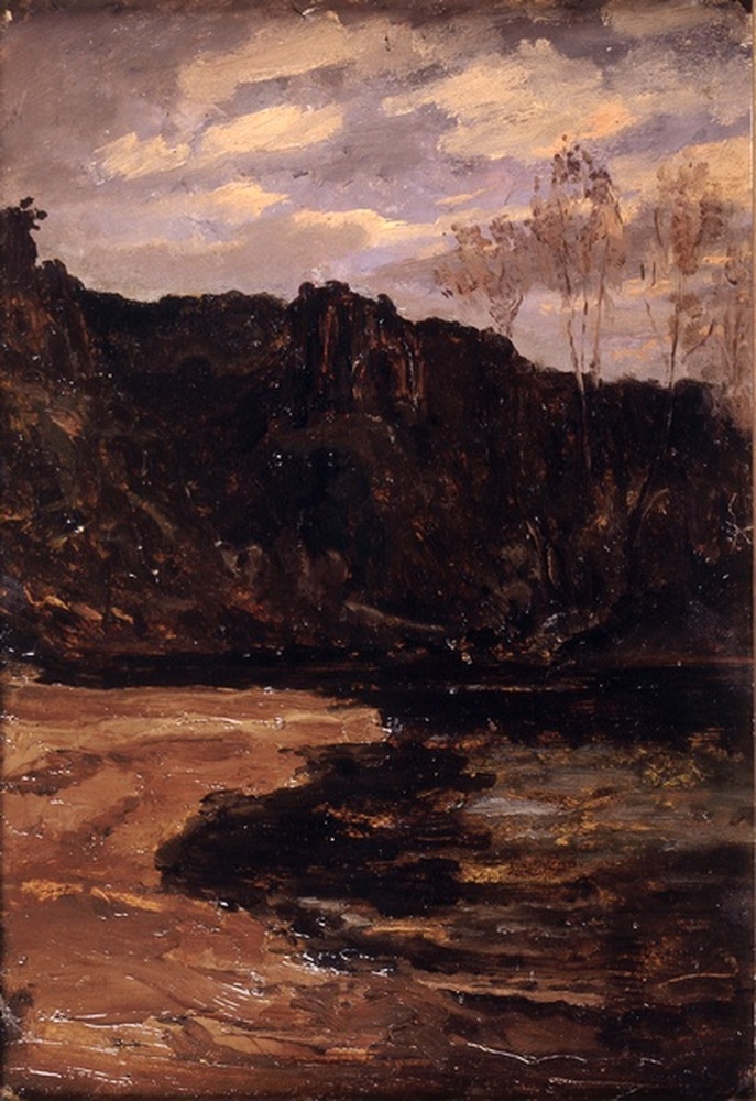 Paysage, bords de rivière