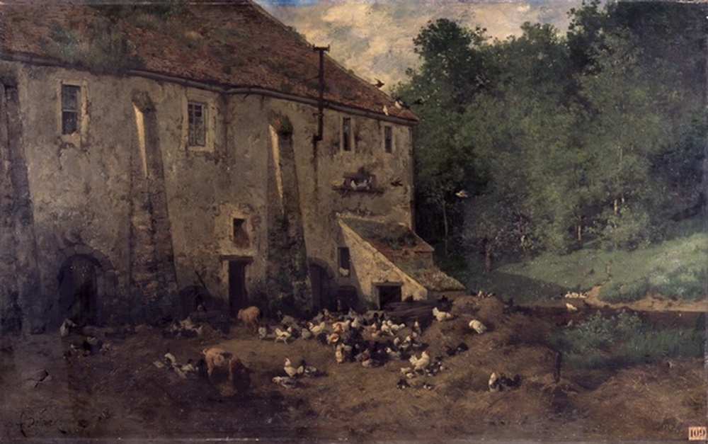 Le petit moulin à Cernay