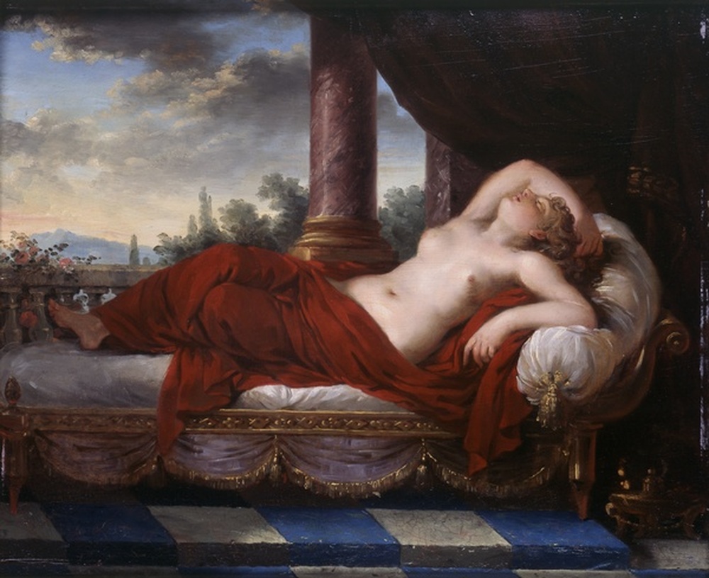 Femme couchée