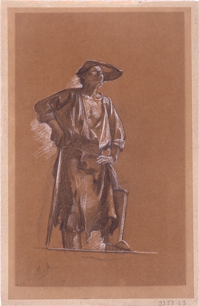 Figure allégorique de la métallurgie