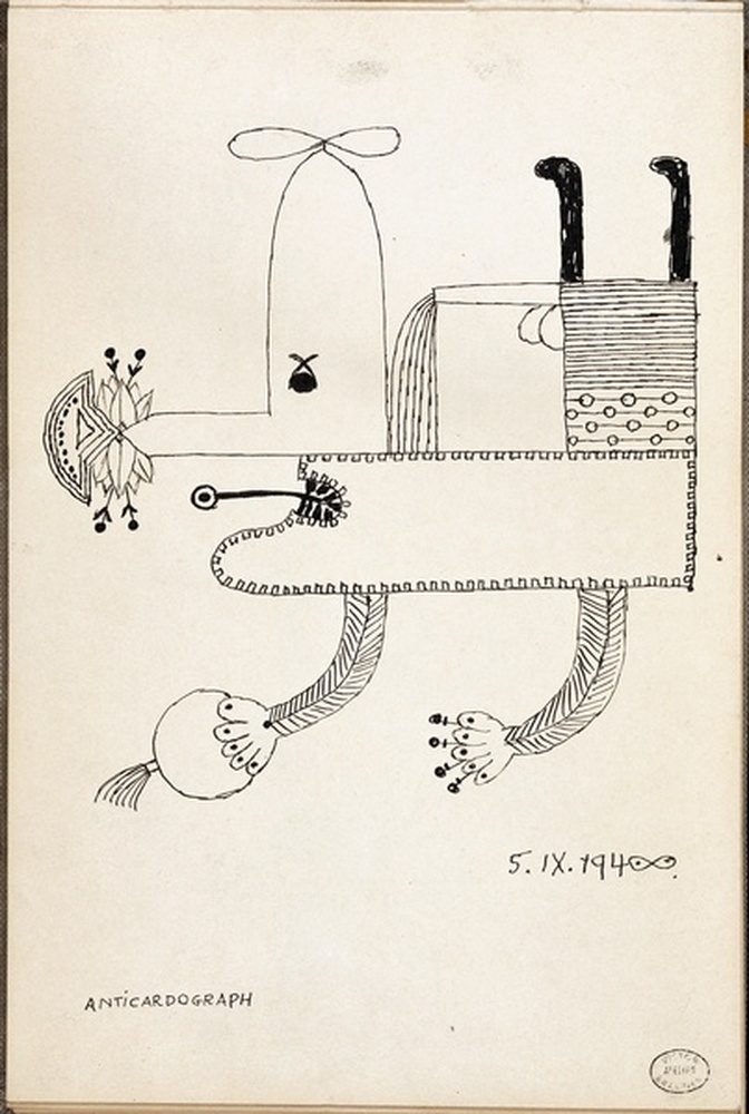 Sans titre, 1947-1952, (sauf oeuvres titrées)