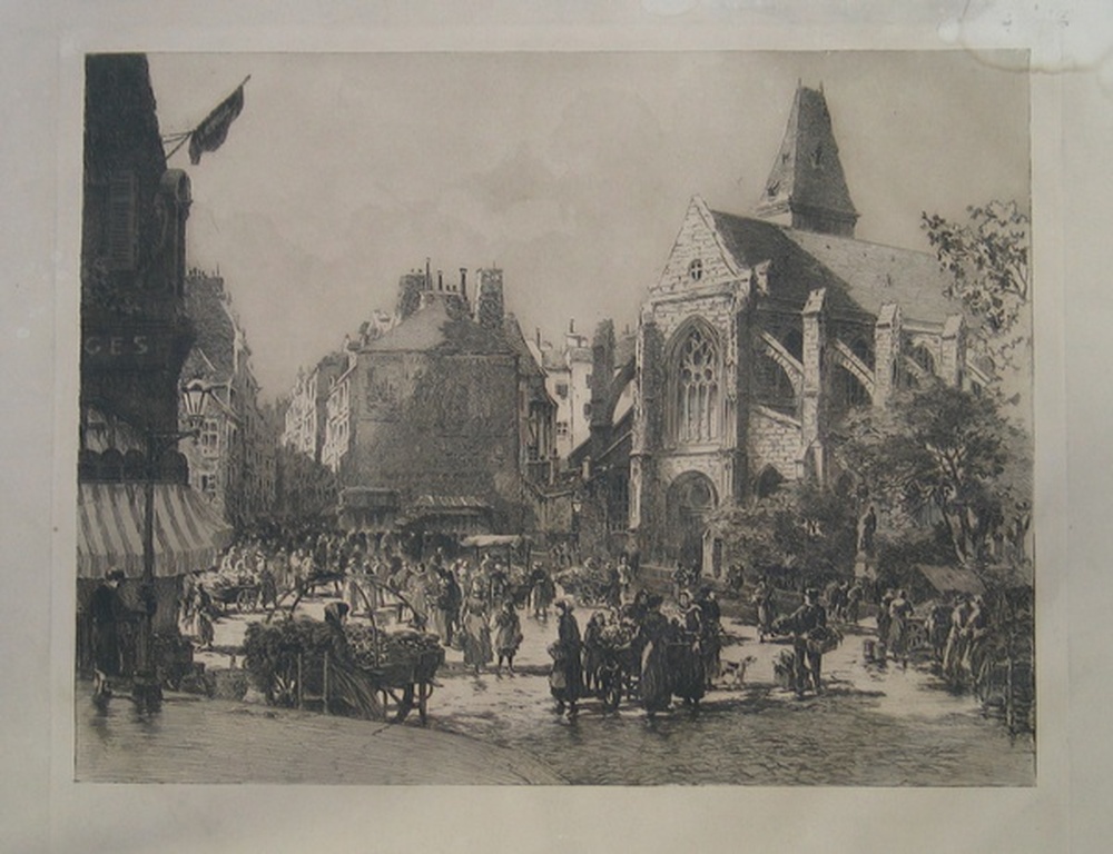 La place Saint Médard à Paris