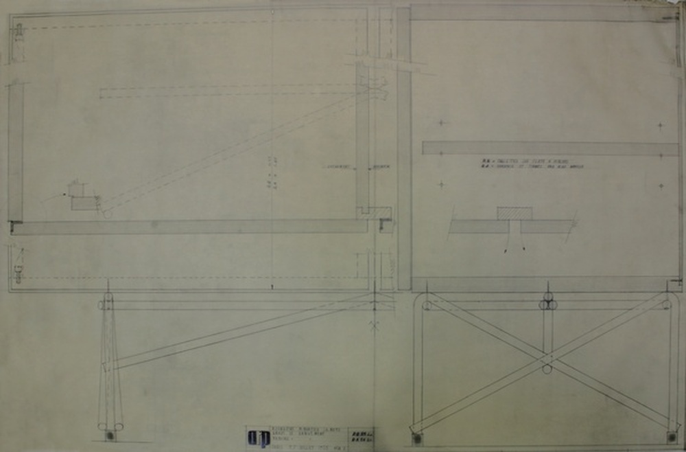 Rangement bahut RB 11, RB 25, RB 36 rangement armoire RA 11, RA 24, RA 34, 1954 - 1955