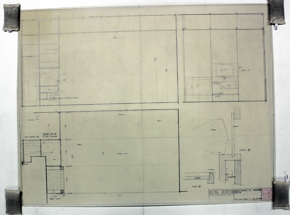 Monsieur Busson, appartement, 1956 - 1957