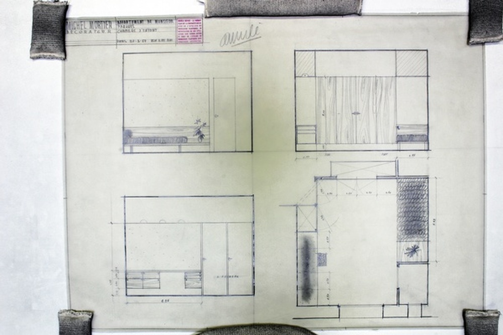 Monsieur et Madame Fargues, appartement 51 rue du Général Delestraint, Paris, 1957