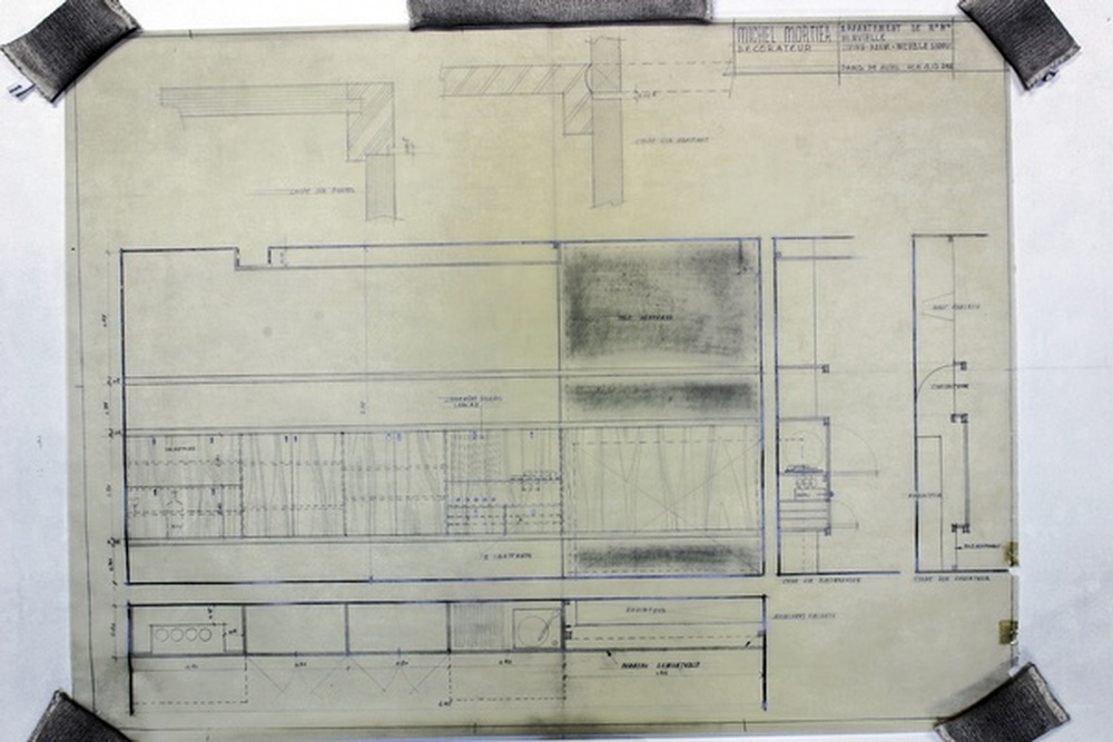 Monsieur et Madame Minvielle, appartement, 1956 -1957