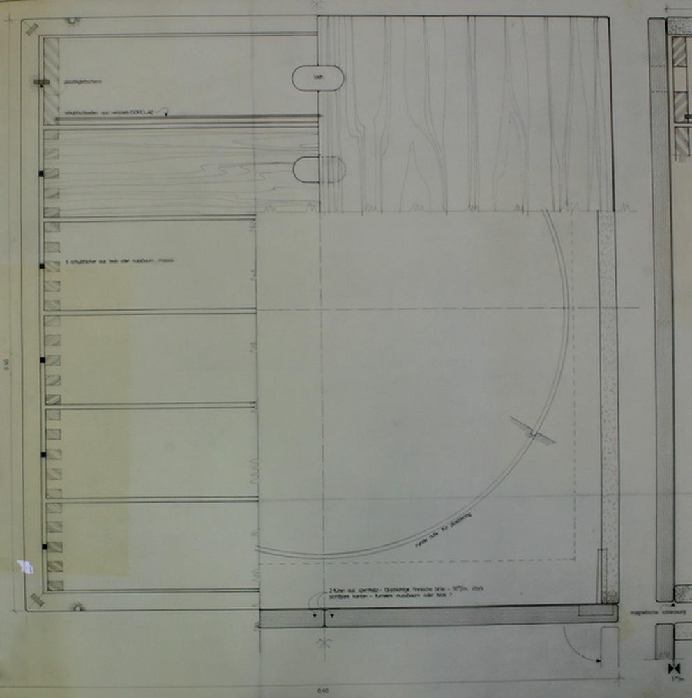 Mobilier International, mobilier modulaire par éléments, 1977