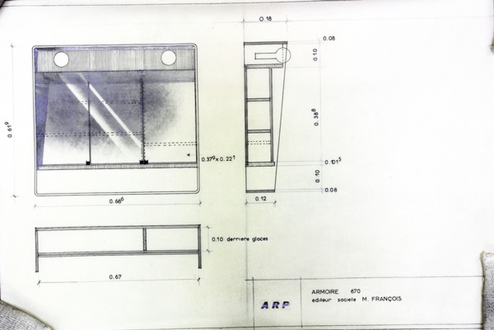 Armoire 670, éditeur société M. François