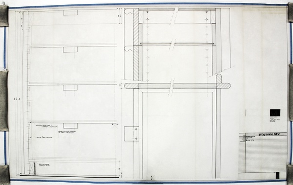 Rangement R, R 12000, programme MP2, 1977 - 1978