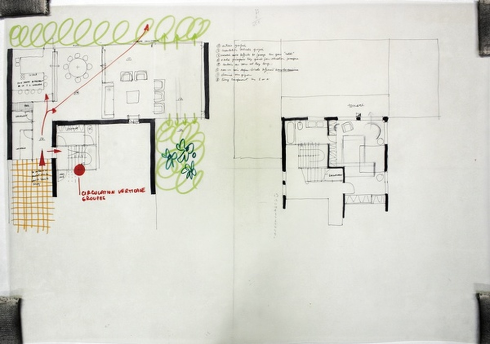 Monsieur François Toutain agrandissement de la propriété 63 av Cambacères, Verrières-le-Buisson, 1971 - 1972