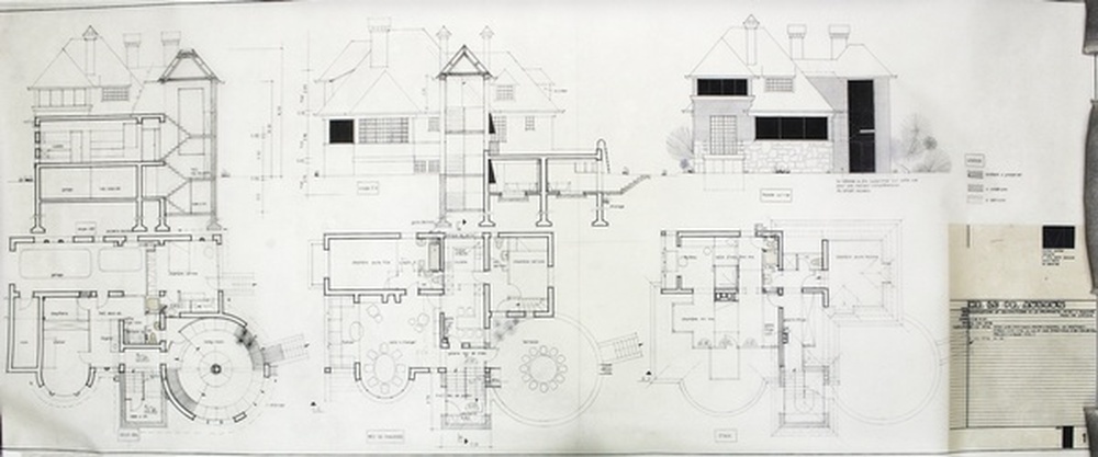 Docteur Aubrun, propriété, Sceaux, modifications et adjonctions, 1974 - 1976