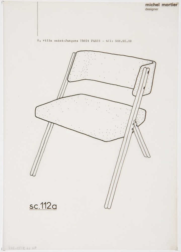 Siège chaise SC 112, 1976 - 1977