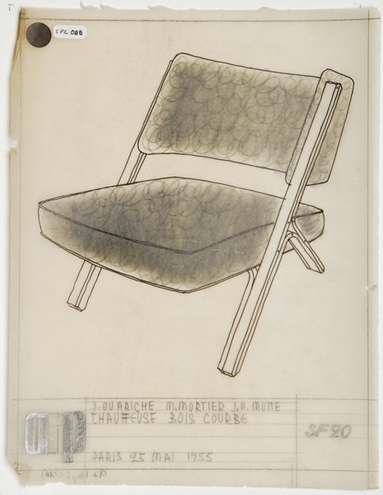 Siège fauteuil SF 20, 1955