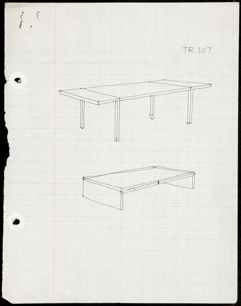 Table repas TR 107, 1961