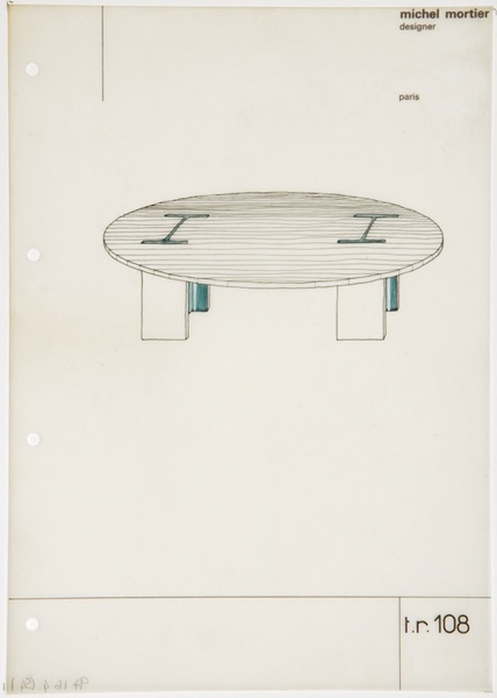 Table repas TR 108, 1970 - 1976